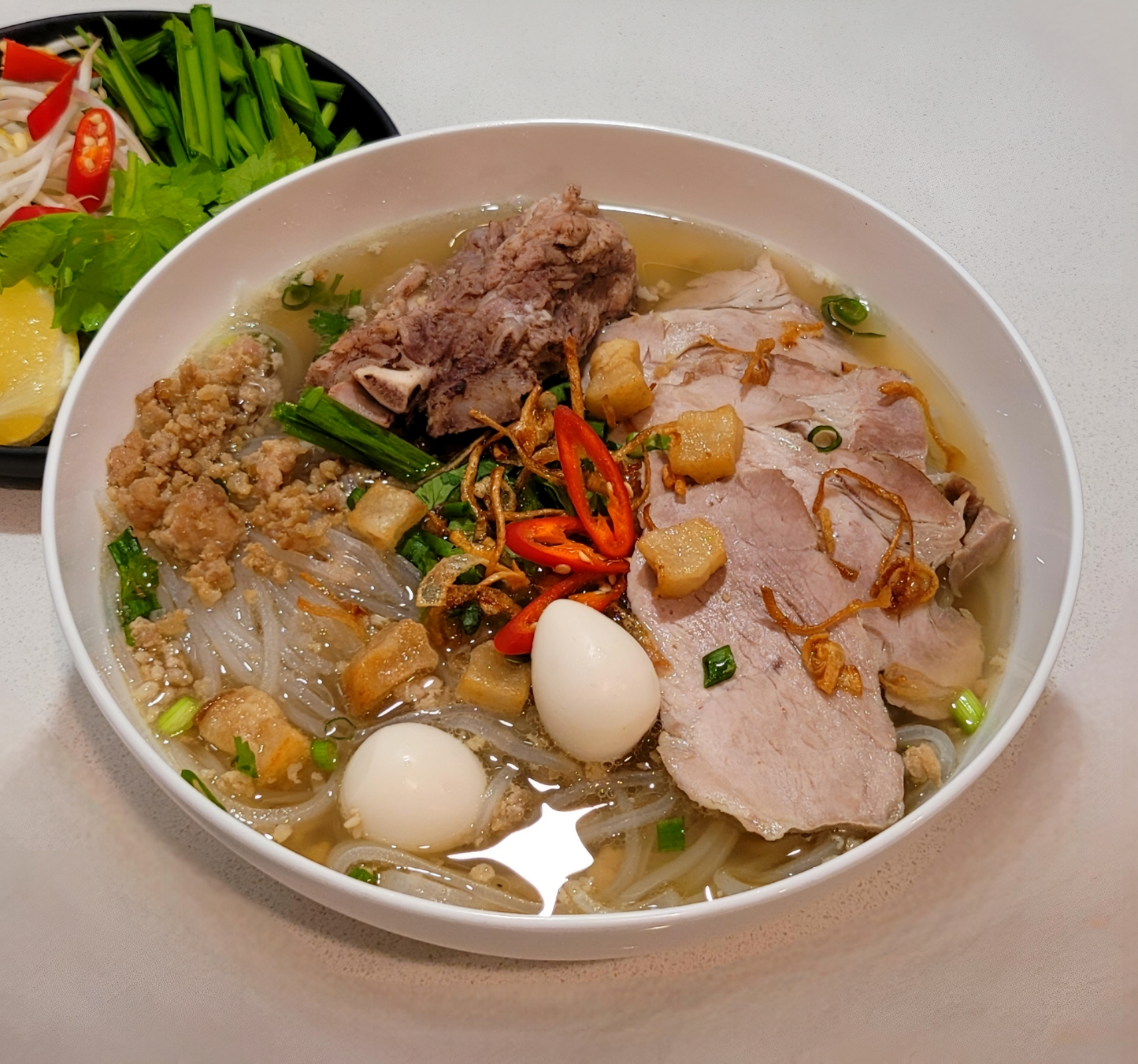 Pork Noodle Soup (Hu Tieu)