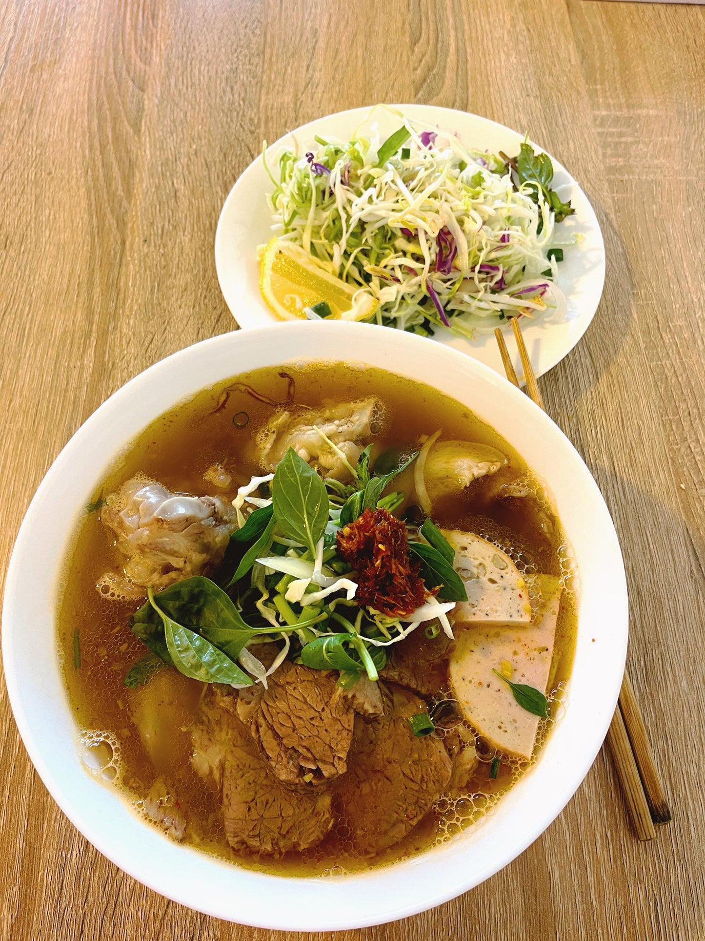 Spicy Beef Noodle Soup (Bun Bo Hue)