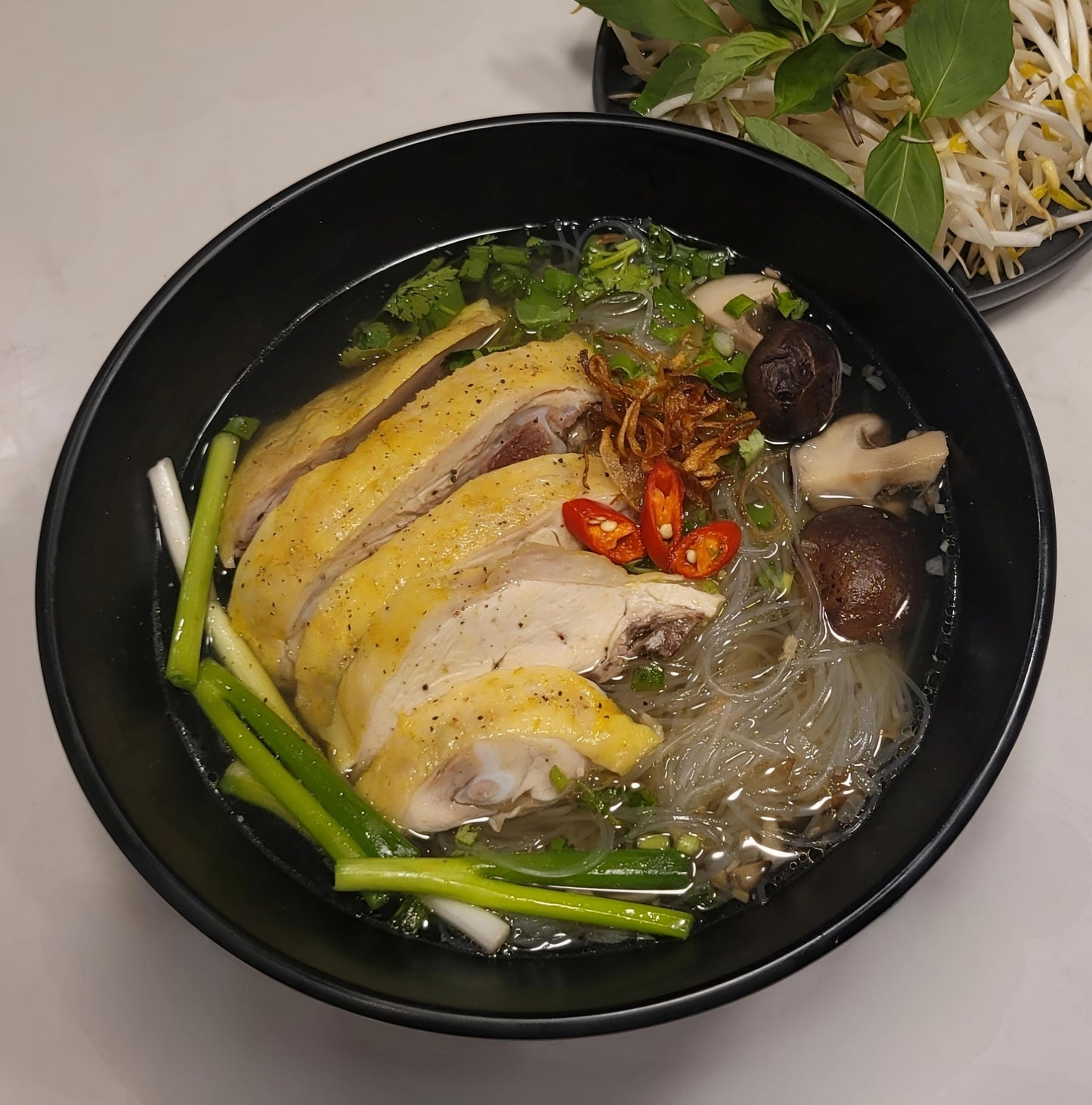 Chicken Vermicelli Noodle Soup